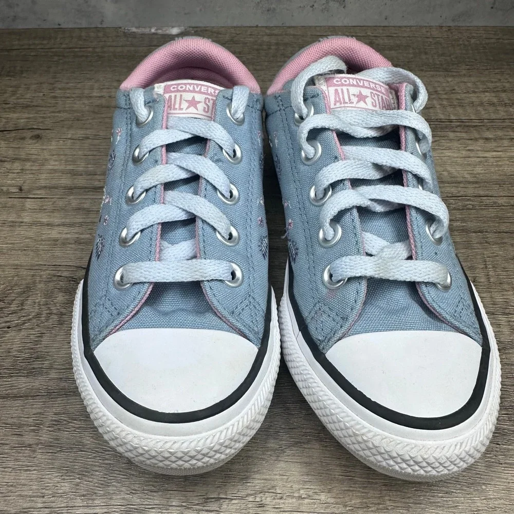 Converse Chuck Taylor All Star~Girl's~Street Tiny Florals Easy On Sneakers~Sz 1